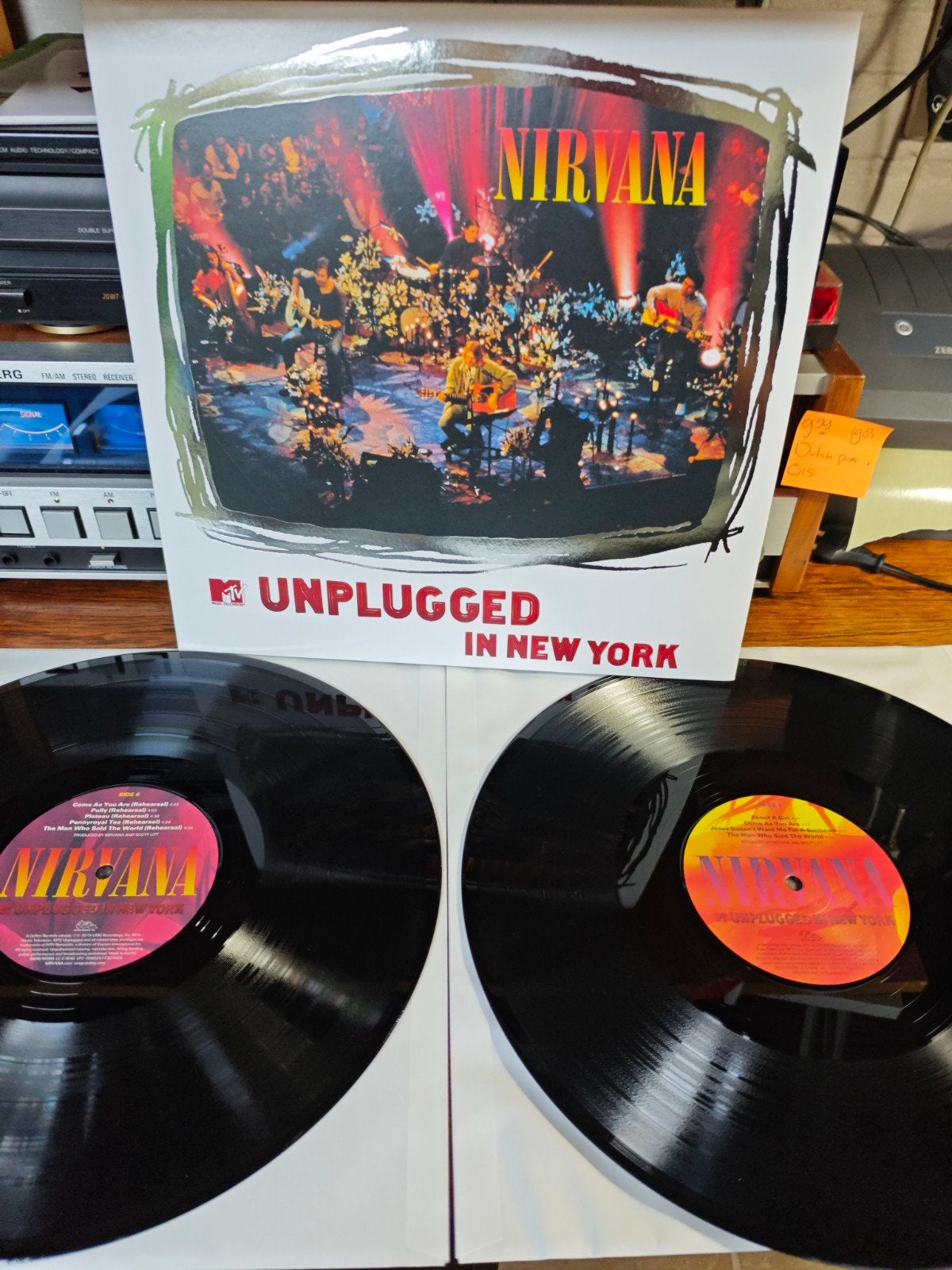 Nirvana - MTV Unplugged in New York (Dubbel-LP), Cd's en Dvd's, Ophalen of Verzenden, 12 inch, Alternative Rock, Dubbel-LP
