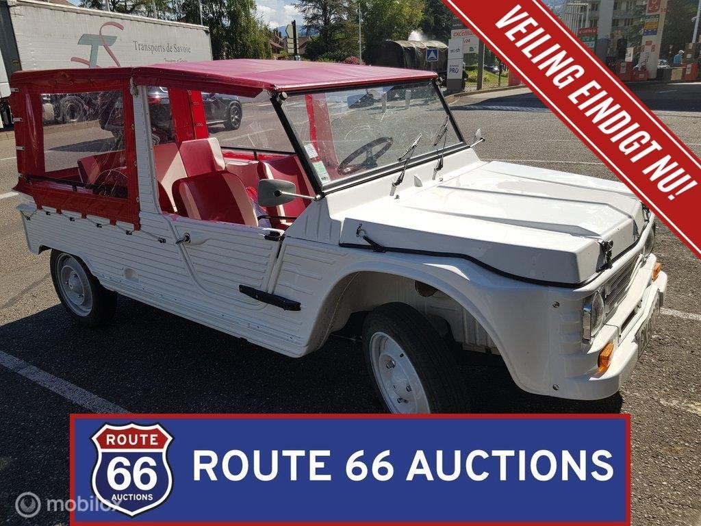 Citroën Méhari | 1974 | Route 66 Auctions, Auto's, Overige carrosserieën, Citroën, Zwart, Bedrijf