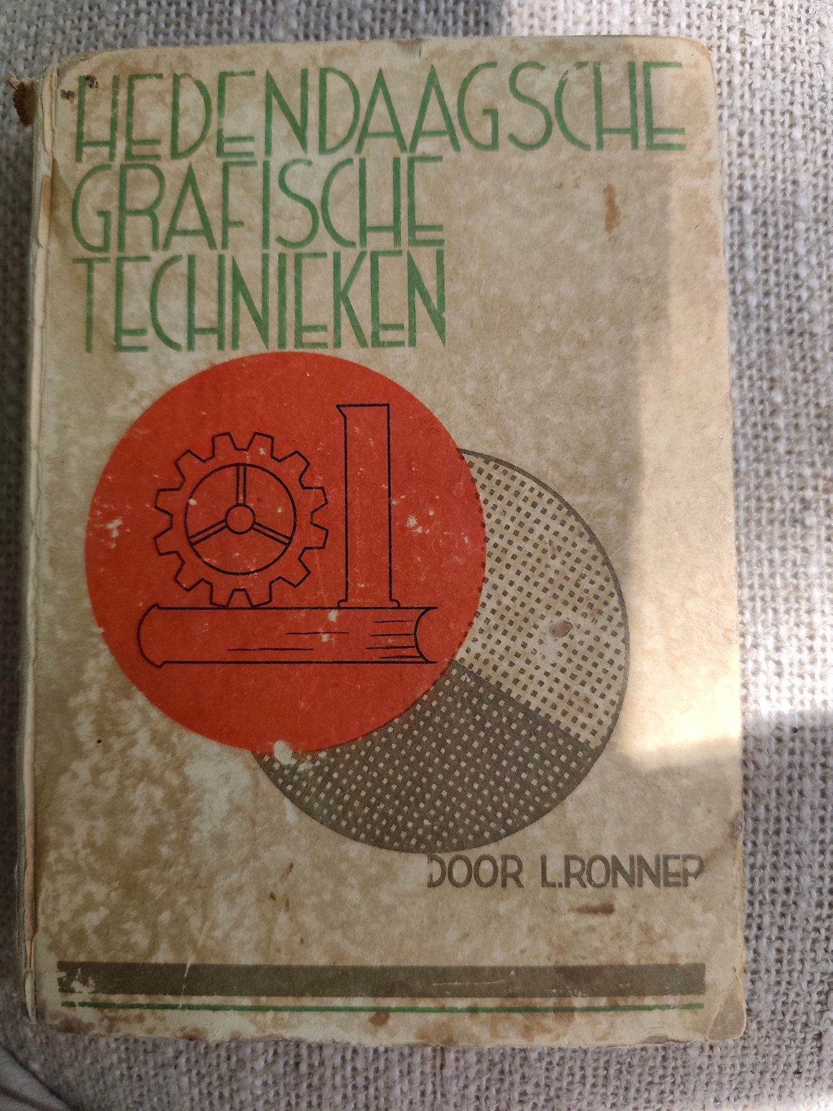 OUD BOEK GRAFISCHE TECHNIEKEN, Antiek en Kunst, Ophalen of Verzenden