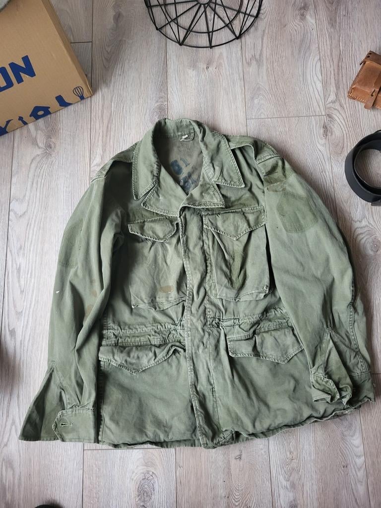 Te koop m43 Field Jacket, Verzamelen, Militaria | Tweede Wereldoorlog, Ophalen of Verzenden, Amerika, Kleding of Schoenen