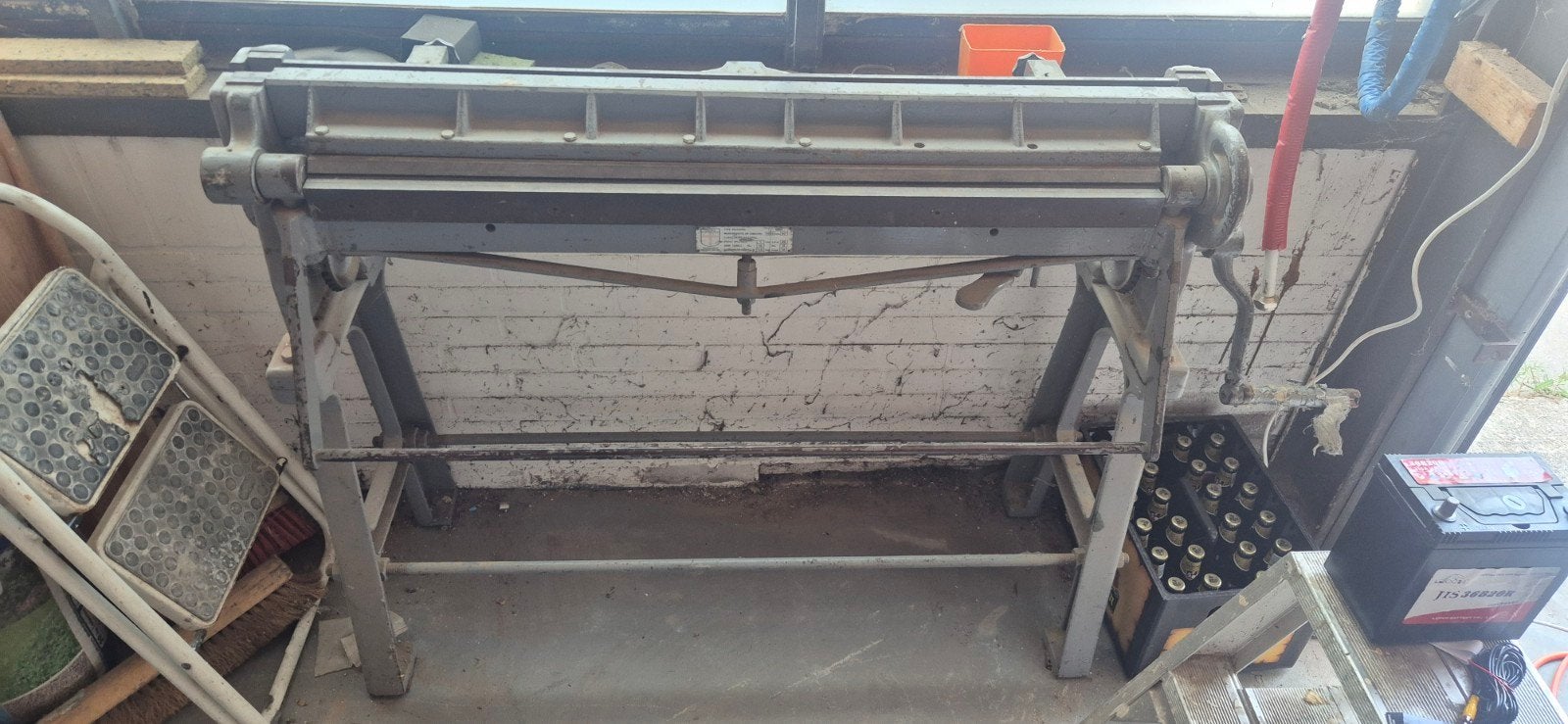 Jorg Zetbank 1020mm met Kraalbalk - Gebruikt, Ophalen, Gebruikt