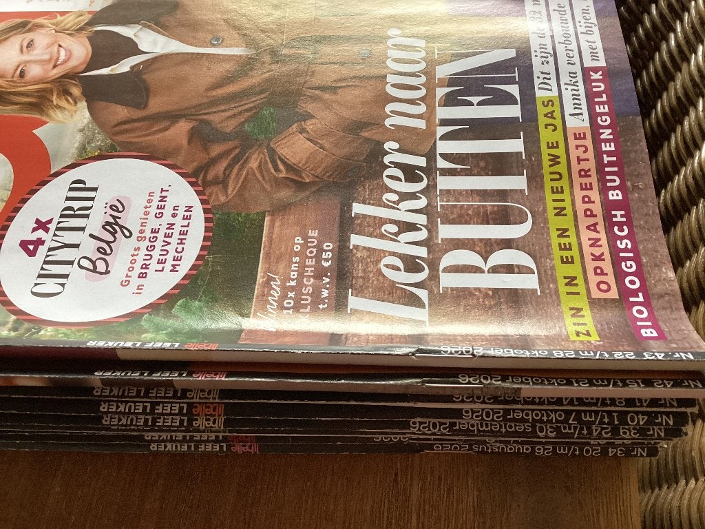 Libelle en Linda magazine, Ophalen of Verzenden, Gelezen, Damesbladen