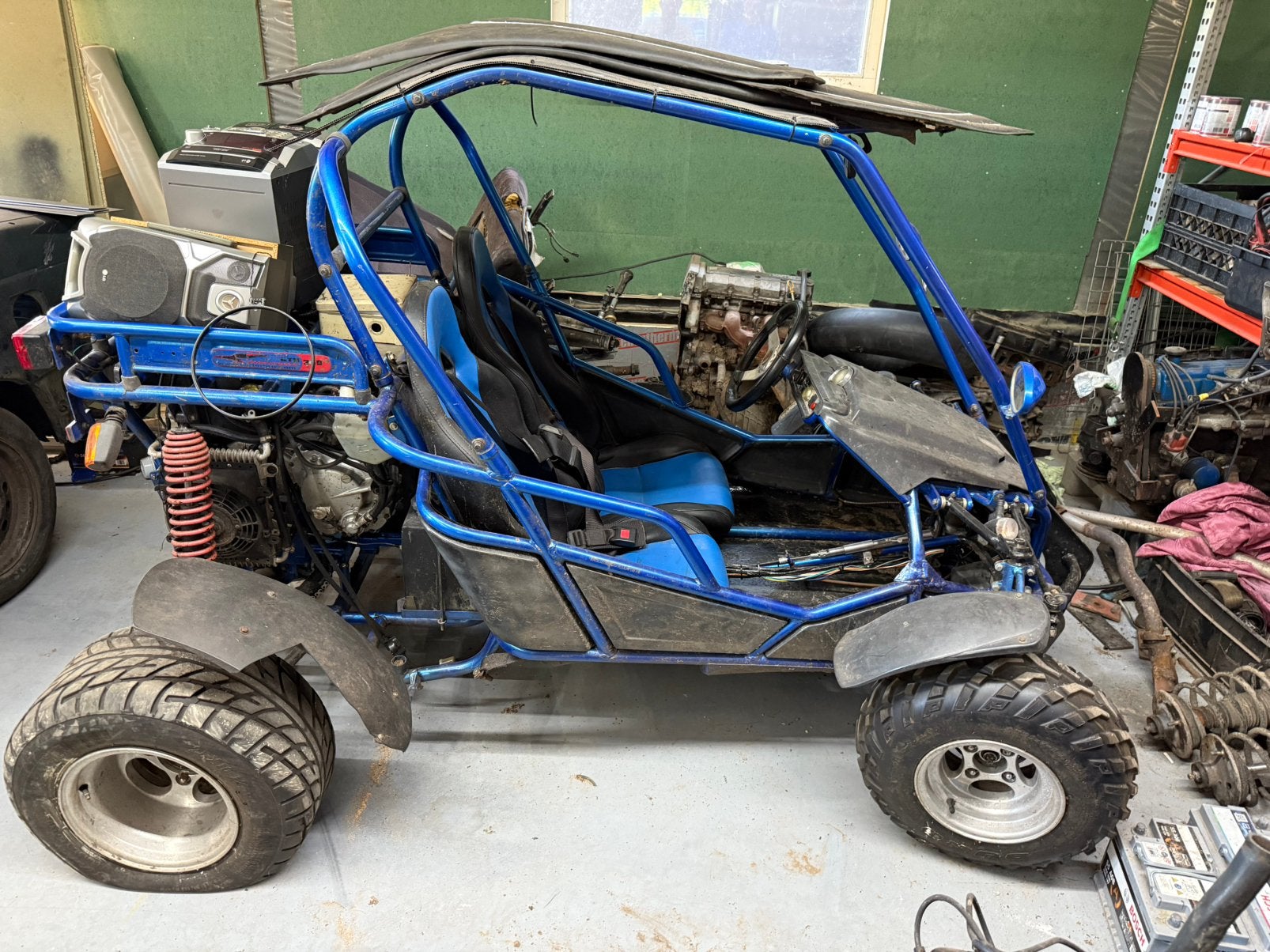 Buggy met kenteken en een beetje werk.