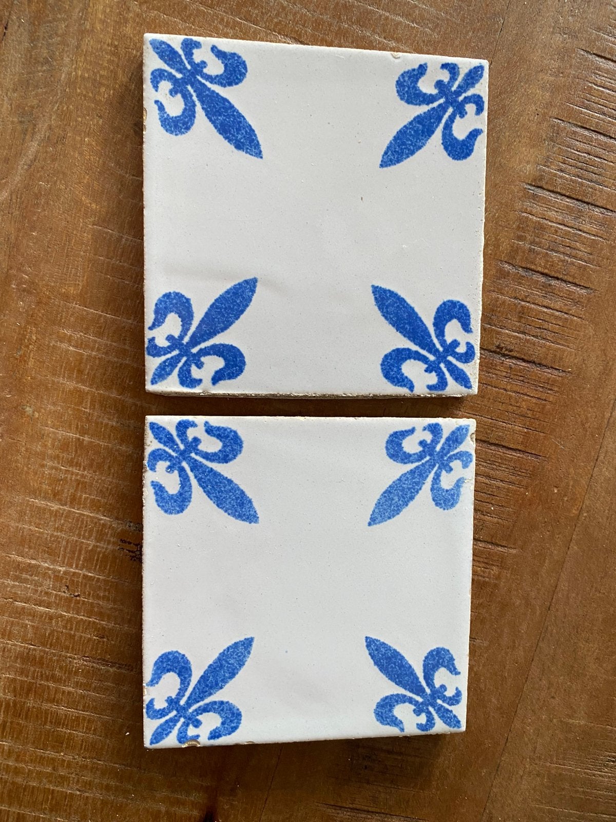 Wandtegel oud 2 stuks, Antiek en Kunst, Ophalen