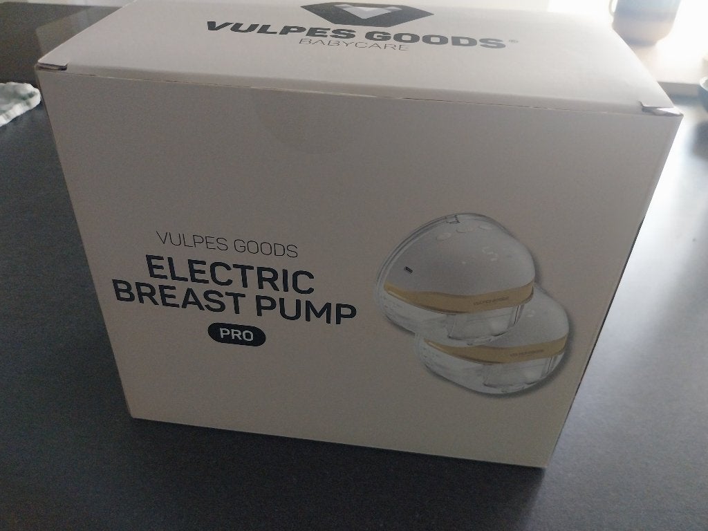 Nieuwe Vulpes Goods elektrische dubbele borstkolf pro, Nieuw, Ophalen of Verzenden, Draadloos, Vulpes Goods
