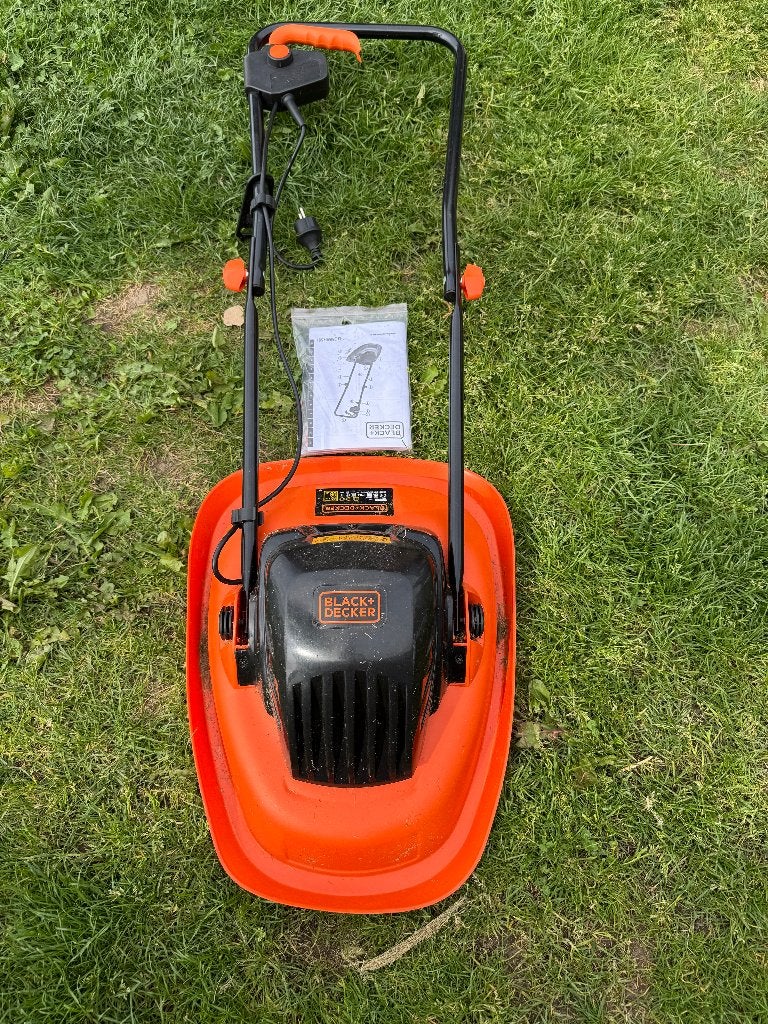 zweefmaaier, Ophalen, Gebruikt, Elektrische grasmaaier, Black & Decker