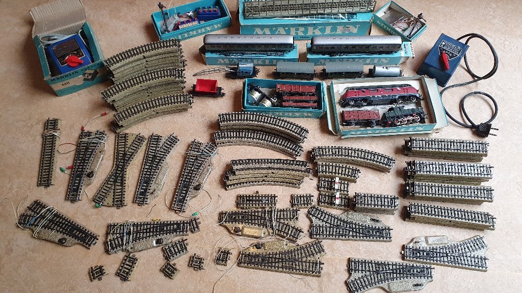 Oude Märklin spoor (diversen), Ophalen, Wisselstroom, Analoog, Märklin