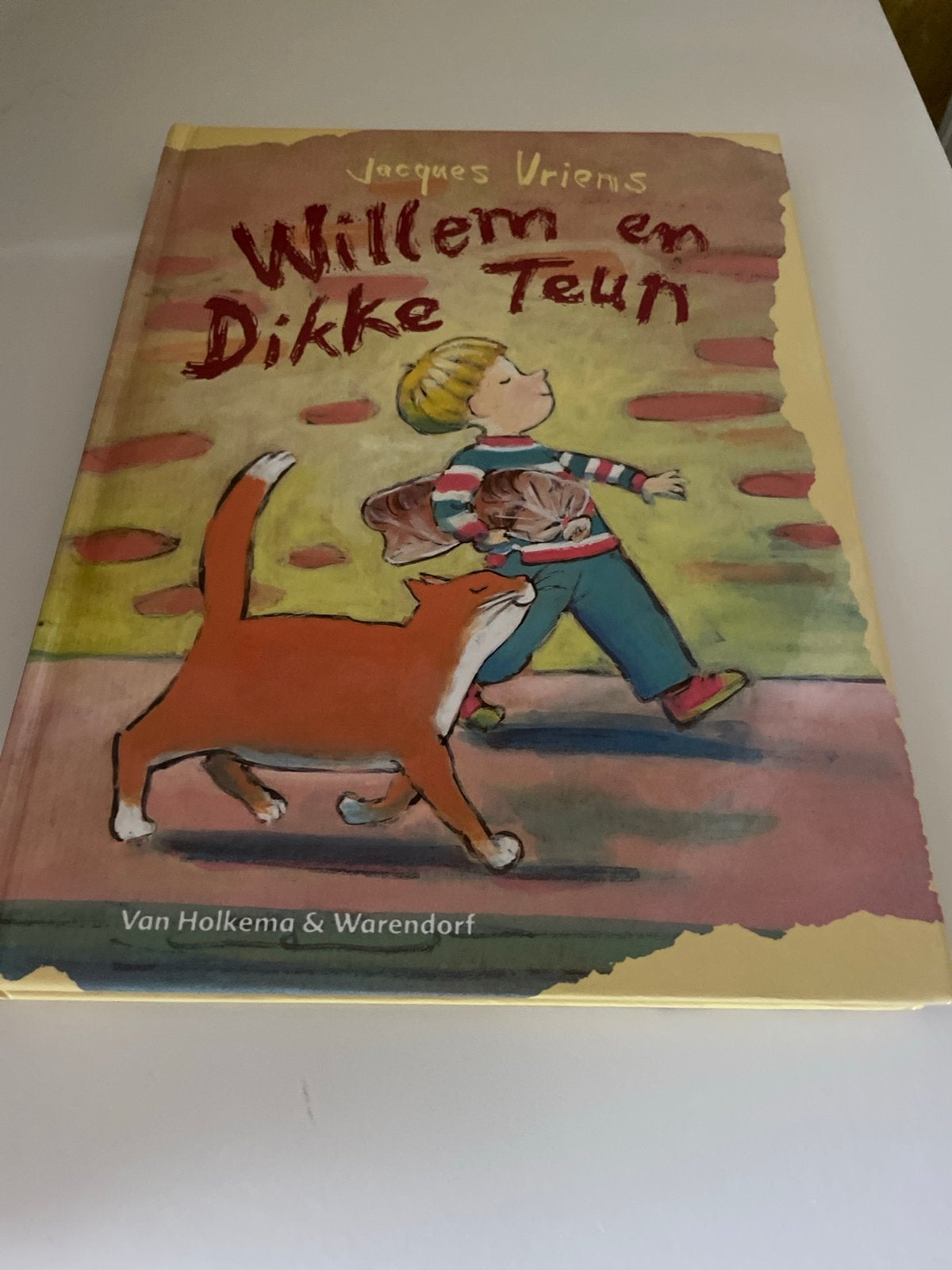 Willem en Dikke Teun - Jacques Vriens (vanaf 4 jaar), Fictie algemeen, Jongen of Meisje, Ophalen of Verzenden, Zo goed als nieuw