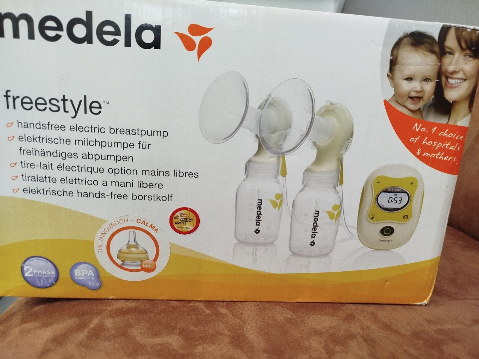 Medela Freestyle elektrische borstkolf met accessoires, Ophalen