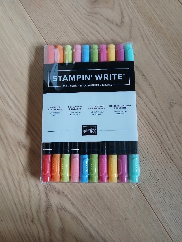 Stampin Markers Brights, Hobby en Vrije tijd, Stempelen, Ophalen, Nieuw, Overige typen