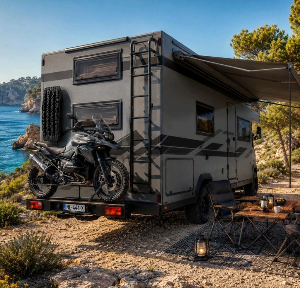 Mercedes Düdo L 613D zeer bijzondere camper compl. Historie, Caravans en Kamperen, Campers, Ok, Alkoof, Ringverwarming, Ok