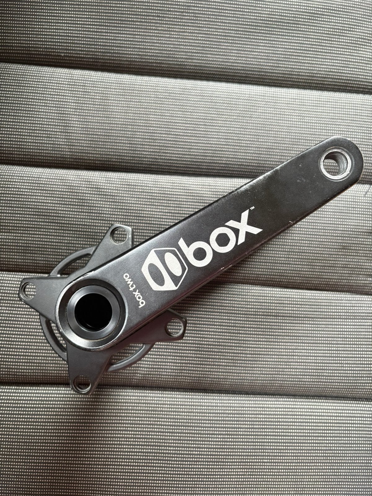 BOX Two Cranks 175mm Zwart, Ophalen of Verzenden, Gebruikt, BMX, Crankstel of Pedalen