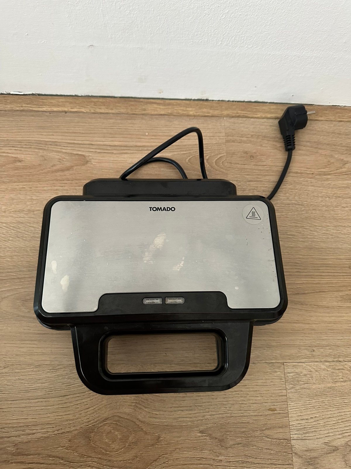 Tomado Grill Zilver, Witgoed en Apparatuur, Contactgrills, Ophalen of Verzenden, Gebruikt