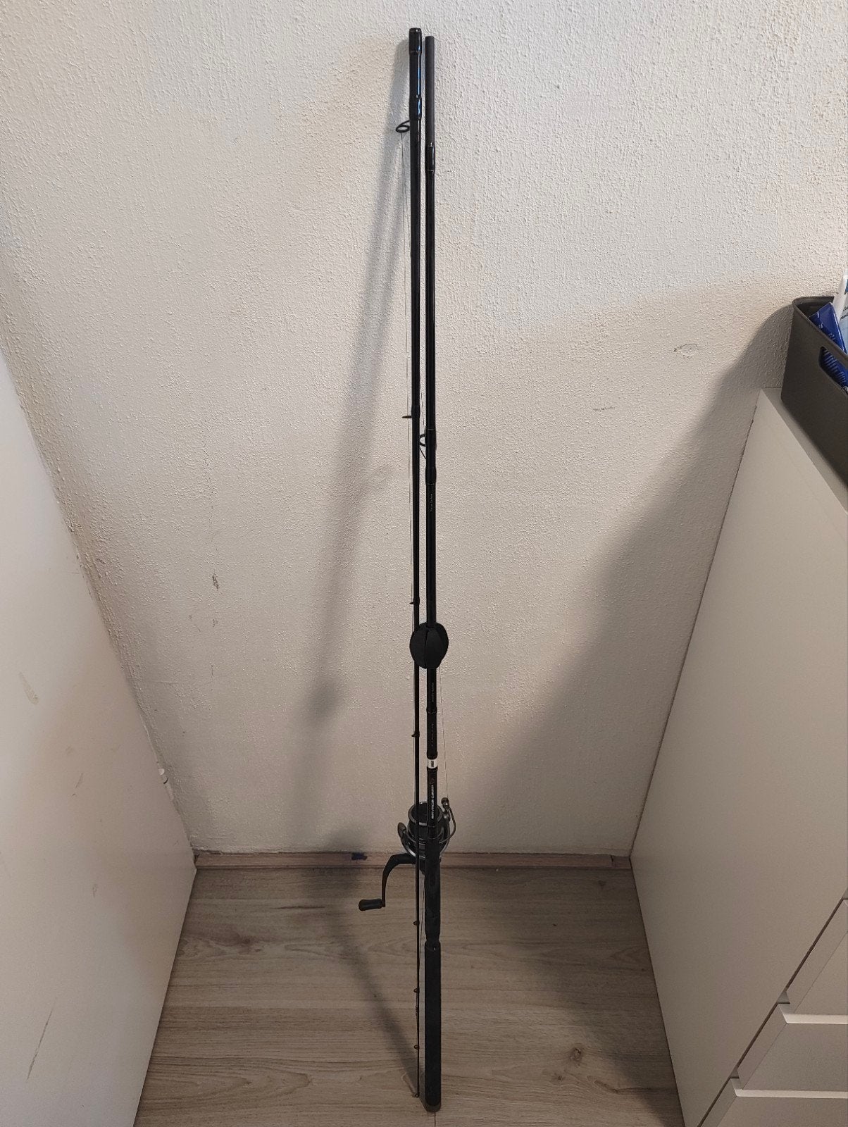 Savage Gear SG2 Shore Game Hengel met SG4 4000 Molen, Watersport en Boten, Ophalen, Zo goed als nieuw, Complete hengel