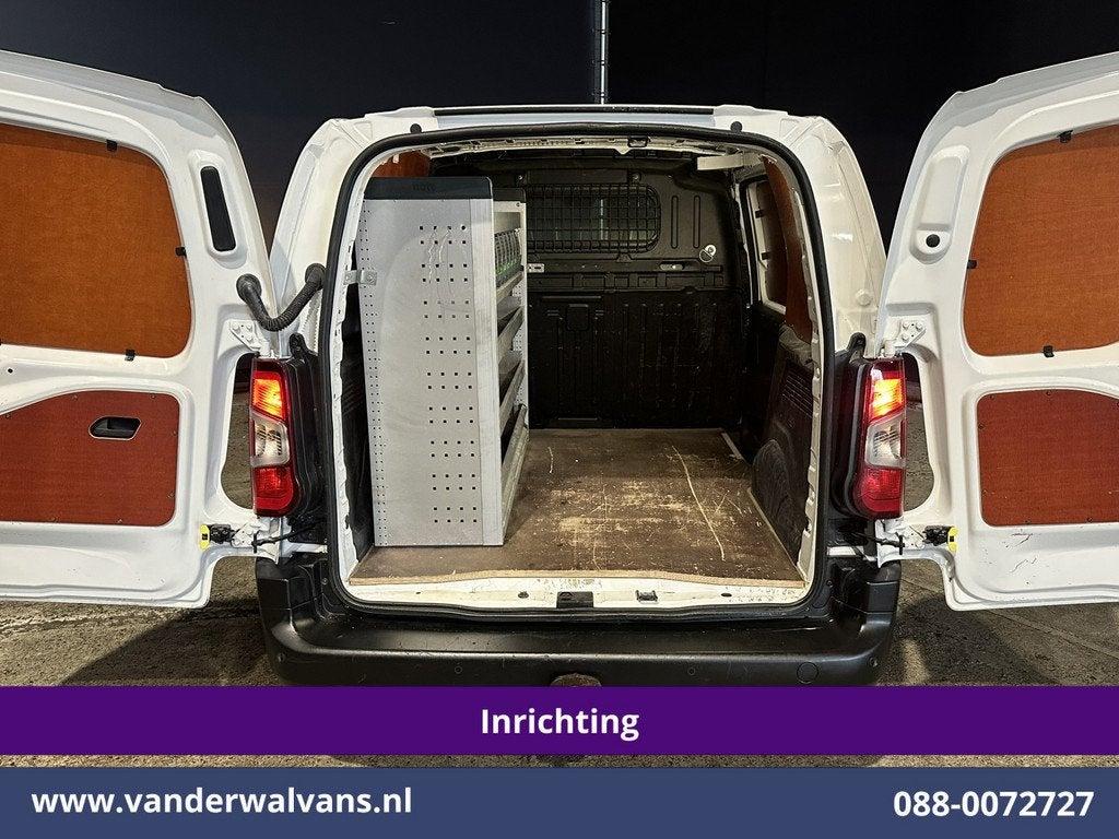Peugeot Partner 1.5 BlueHDI 102pk L1H1 inrichting Euro6 Airc, Auto's, Voorwielaandrijving, Stof, Gebruikt, Euro 6