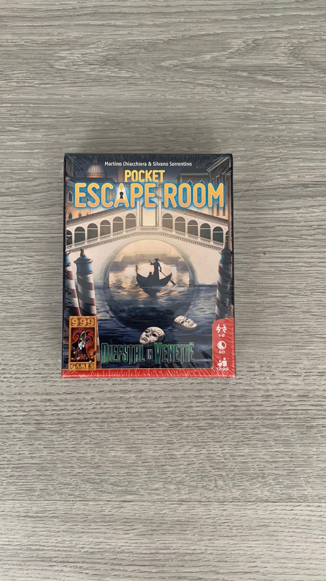 Pocket Escape Room Diefstal in Venetie Nieuw spel, Vijf spelers of meer, Ophalen of Verzenden, Nieuw