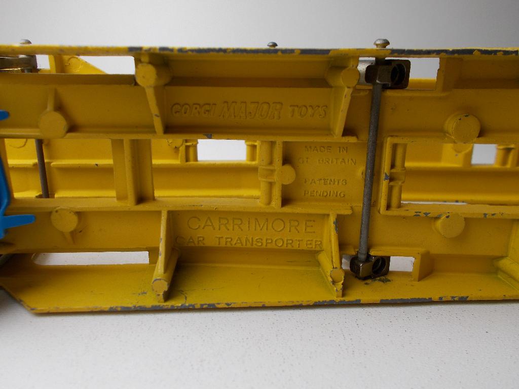 1957 Corgi MajorToys 1101 BEDFORD CARRIMORE CAR TRANSPORTER., Hobby en Vrije tijd, Modelauto's | 1:43, Ophalen of Verzenden, Zo goed als nieuw