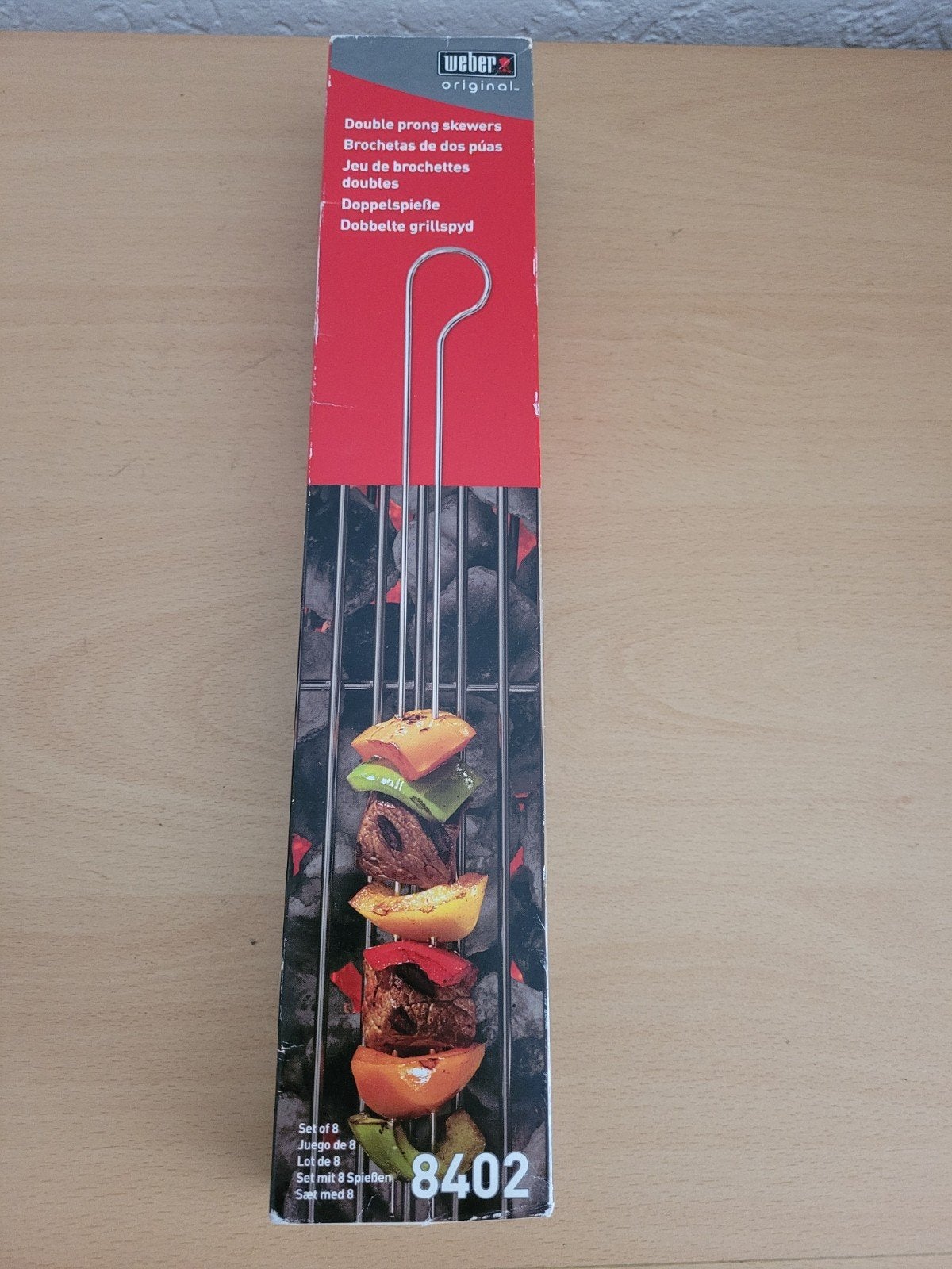 Weber Original dubbele grillspiesen set van 7, Weber, Weber-Stephen Products LLC, Nieuw, Ophalen of Verzenden