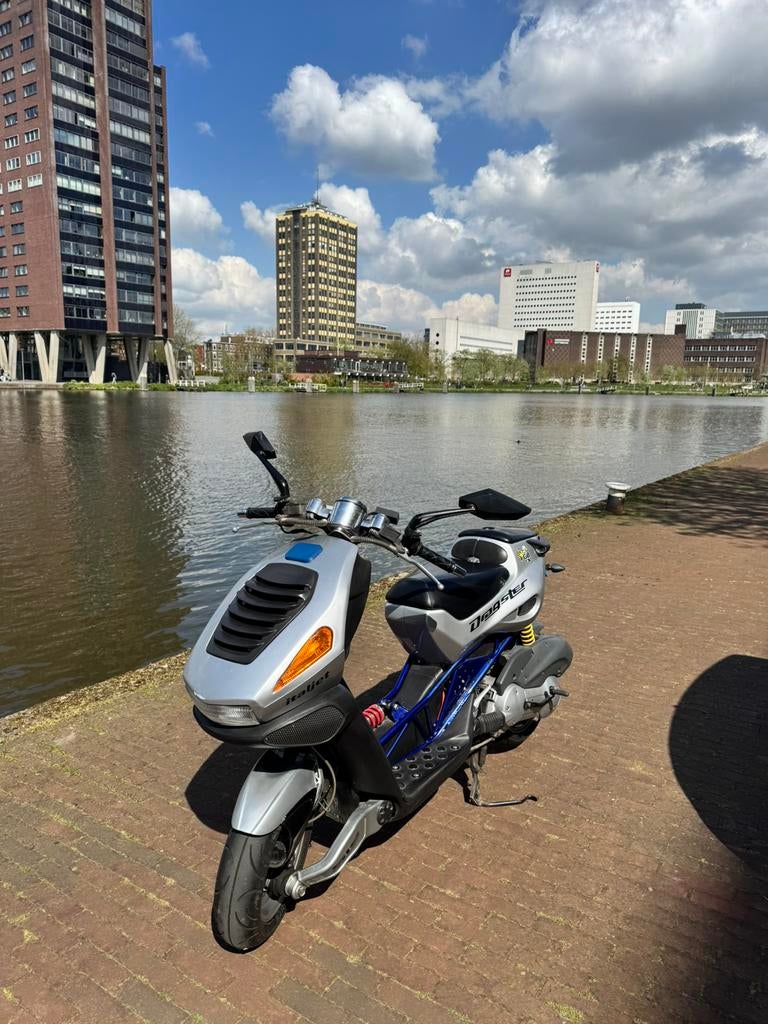 Italjet Dragster 172 M07 DG A1(Gilera runner 180cc malossi), Ophalen, Zo goed als nieuw, Tweetakt, Overige modellen