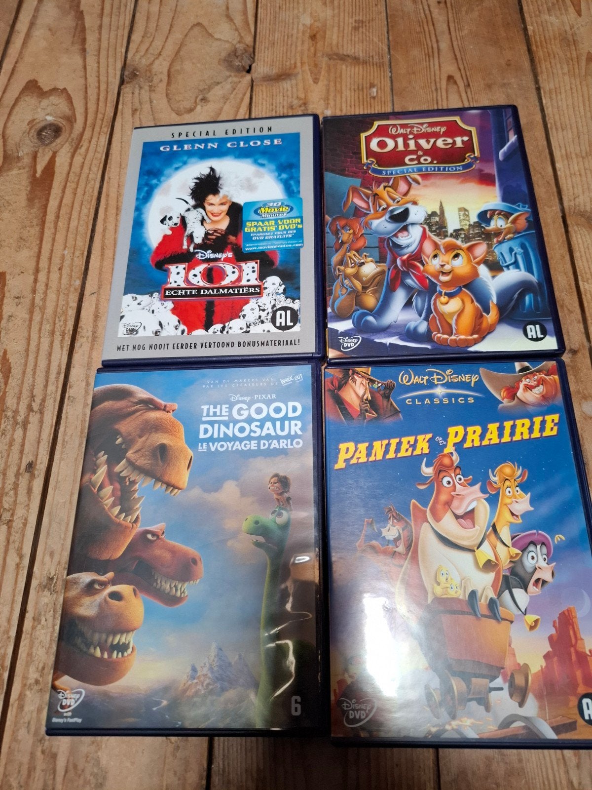 Disney DVD's, Ophalen, Animatie, Alle leeftijden, Nederlands