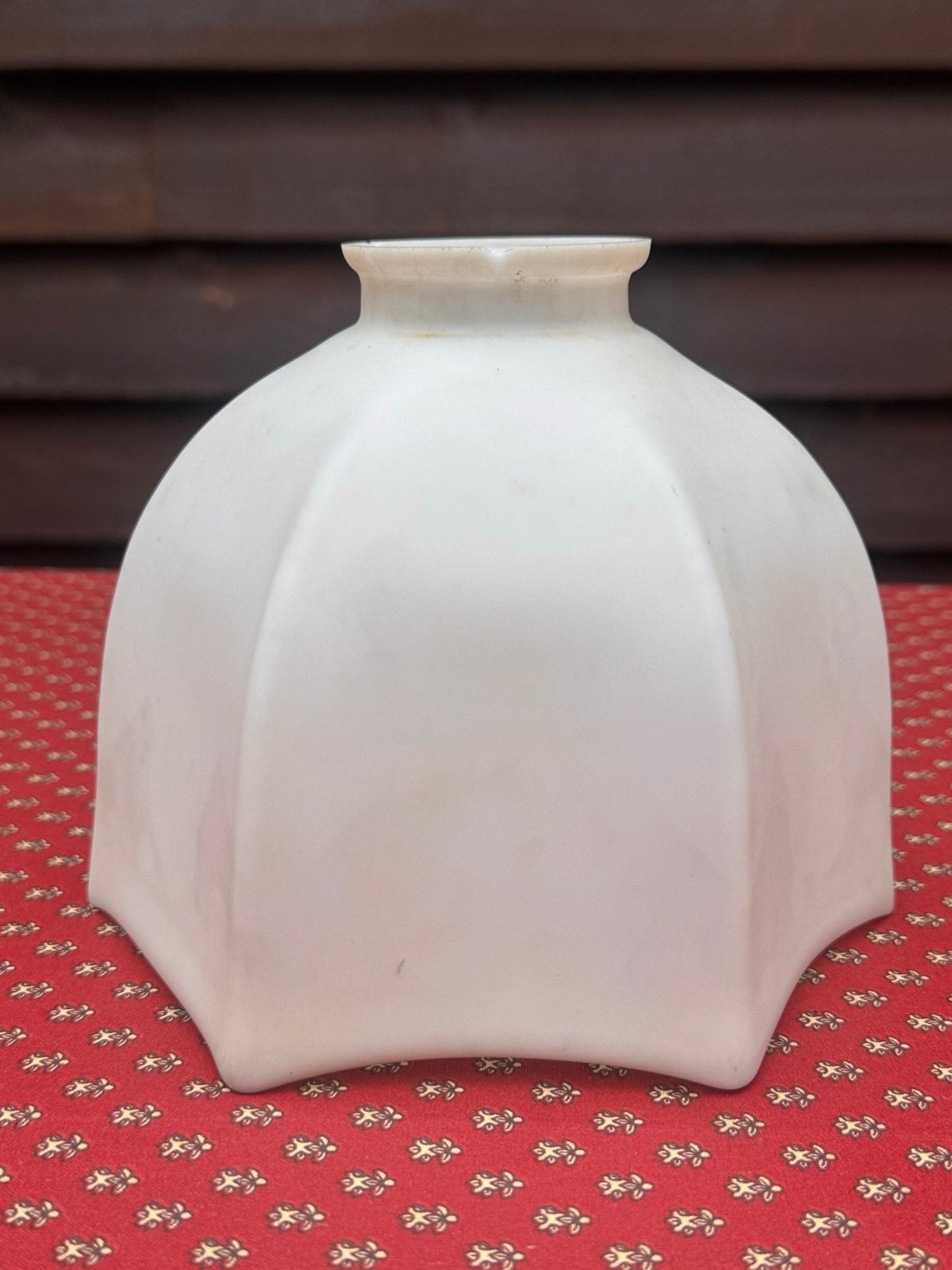 Opaline lampenkapje uit Frankrijk, Ophalen of Verzenden