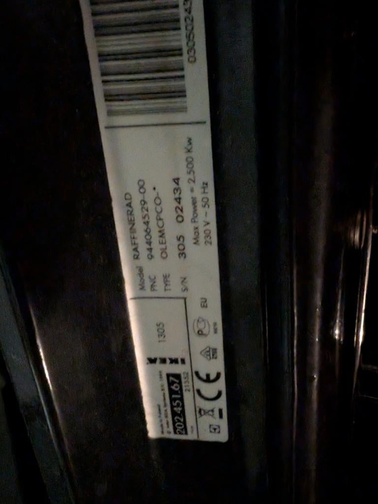 IKEA Raffinerad Inbouw Oven - Zilver/Zwart, Witgoed en Apparatuur, Ovens, Gebruikt, Oven, Ophalen of Verzenden, Inbouw