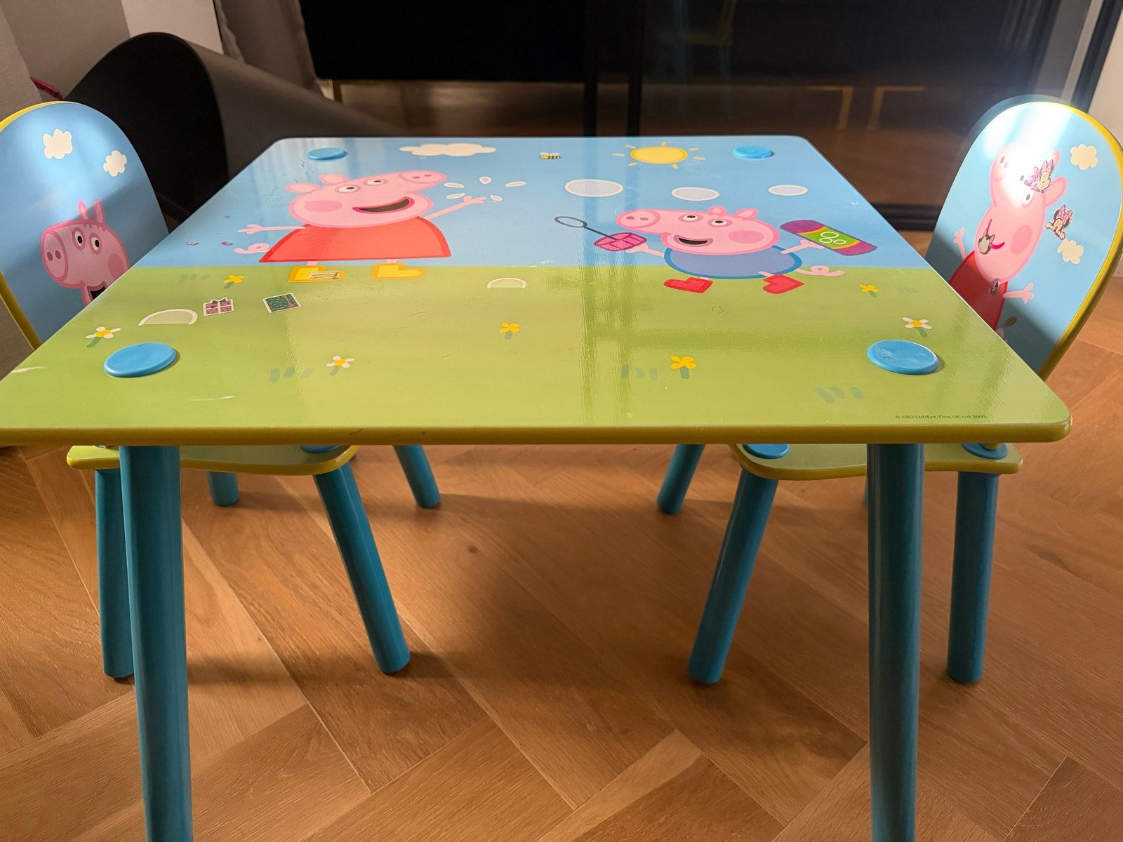 Peppa Pig Tafel en Stoeltjes Set voor Kinderen, Ophalen, Gebruikt, Tafel(s) en Stoel(en)