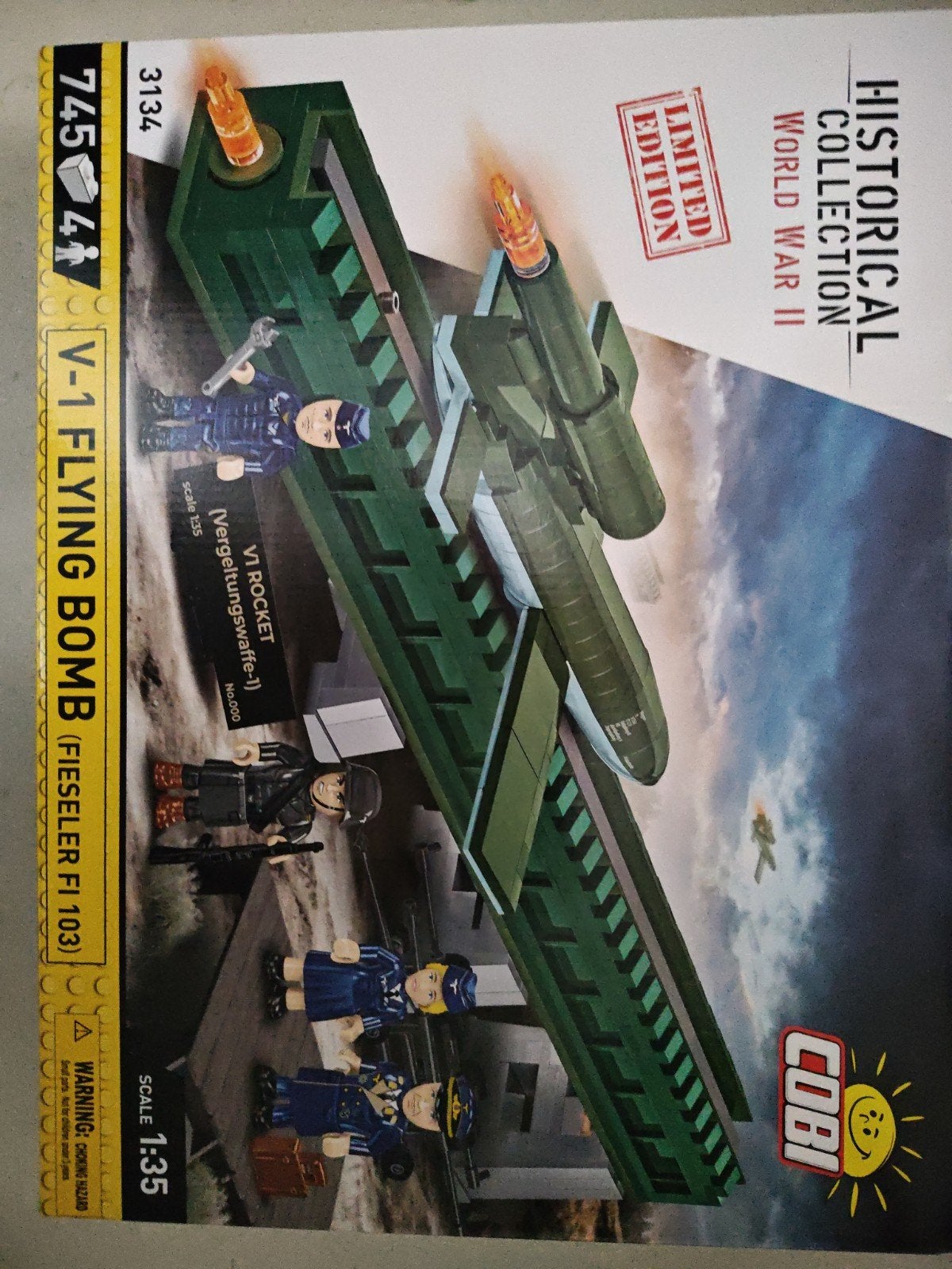 COBI V-1 Vliegende Bom (Fieseler Fi 103) - Limited Edition, Ophalen of Verzenden, Nieuw, Overige merken