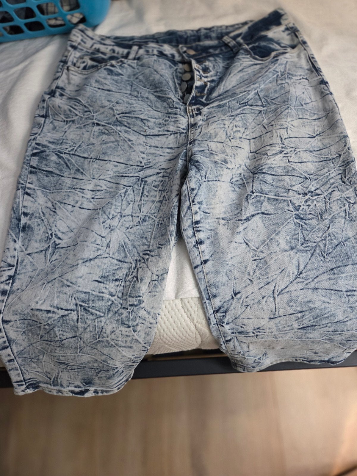 Spijkerbroek dames, Kleding | Dames, Spijkerbroeken en Jeans, Ophalen, Zo goed als nieuw, Blauw