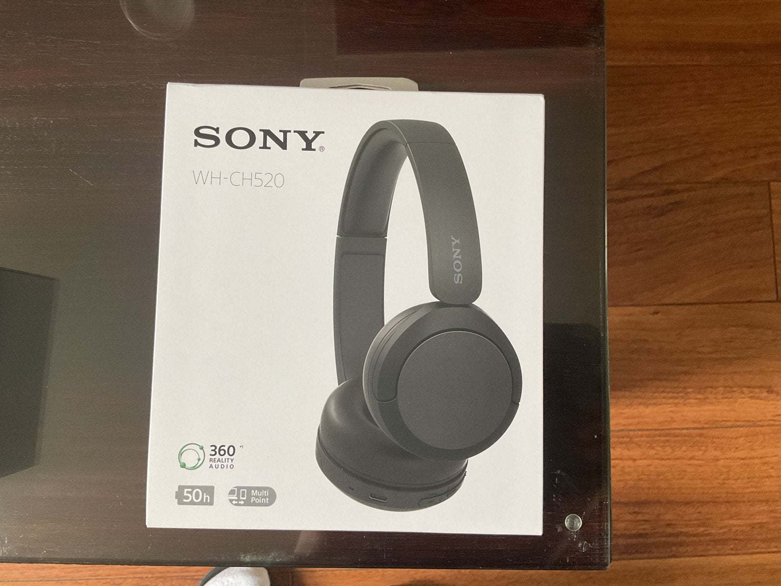 Sony WH-CH520 Draadloze On-Ear Hoofdtelefoon Zwart, Audio, Tv en Foto, Koptelefoons, Nieuw, On-ear, Sony, Zwart, Bluetooth, Ophalen of Verzenden