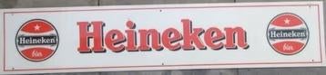 Heineken - Kunststof reclamebord, Ophalen of Verzenden, Gebruikt, Reclamebord