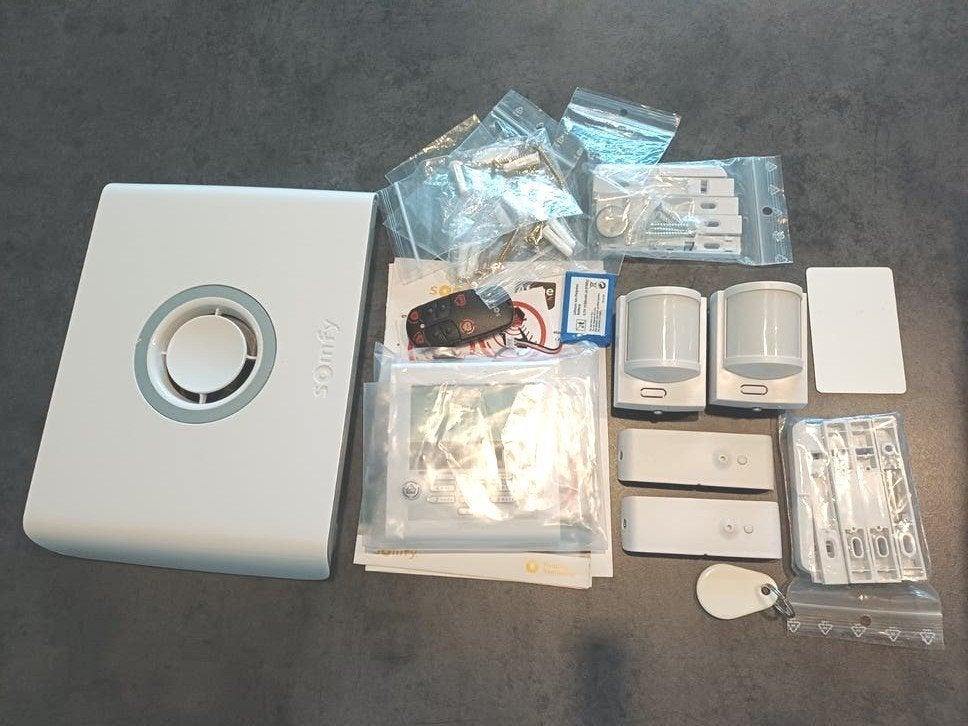 Somfy Tahoma Alarm Systeem als nieuw, Verzenden, Draadloos, Zo goed als nieuw, Compleet systeem