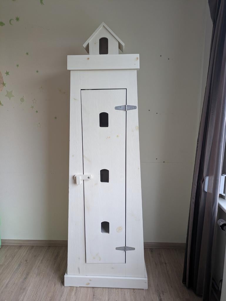 Vuurtorenkast, Kinderen en Baby's, Kinderkamer | Commodes en Kasten, Ophalen, Zo goed als nieuw, 50 tot 70 cm, 105 cm of meer