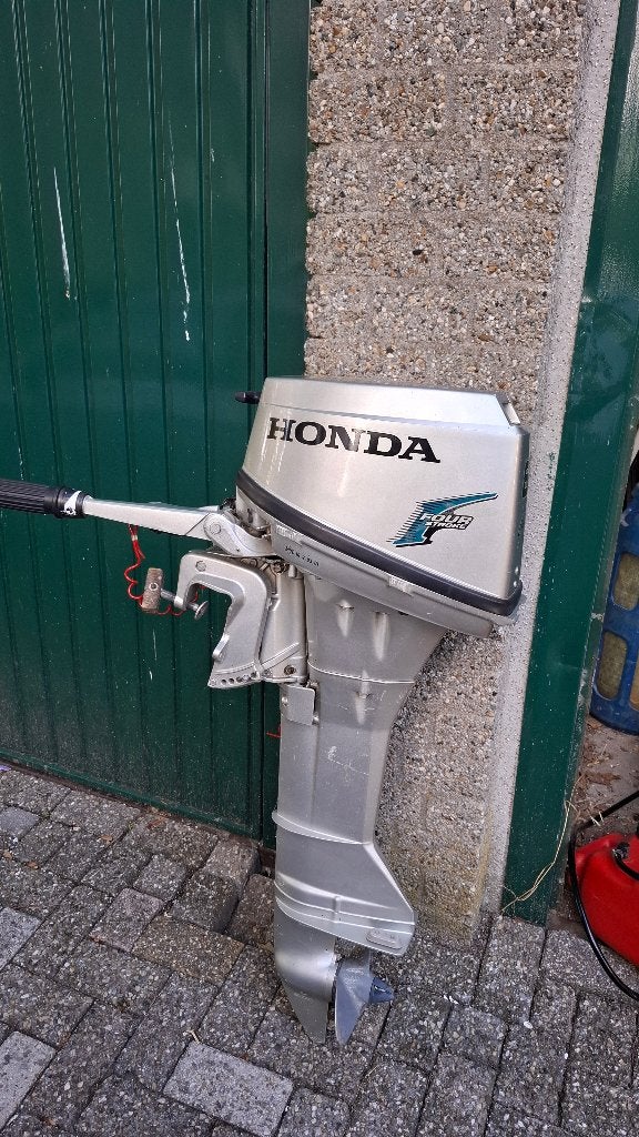 Honda BF6A 6 PK 4-takt buitenboordmotor langstaart, Ophalen, Gebruikt, Motor en Techniek, Motorboot