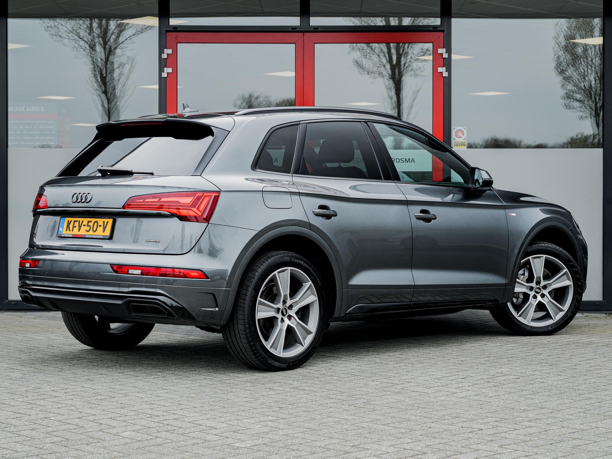 Audi Q5 40 TDI quattro S edition | 3x S-Line | Stoelverwarmi, Auto's, Automaat, Stof, Gebruikt, 4 cilinders