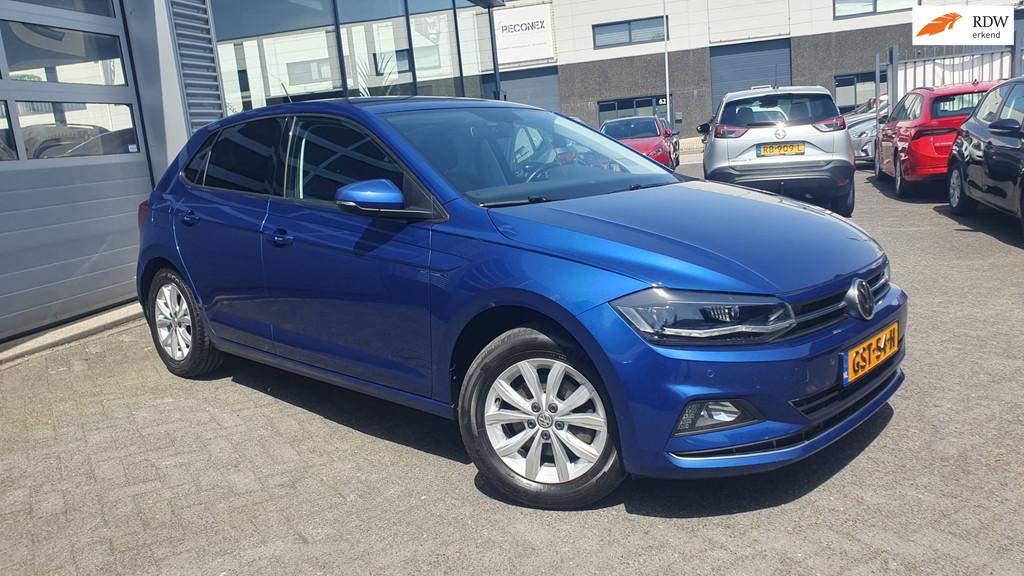 Volkswagen POLO 1.0 TSI Highline Bus R AUTOMAAT, Gebruikt, Euro 6, 1095 kg, Blauw