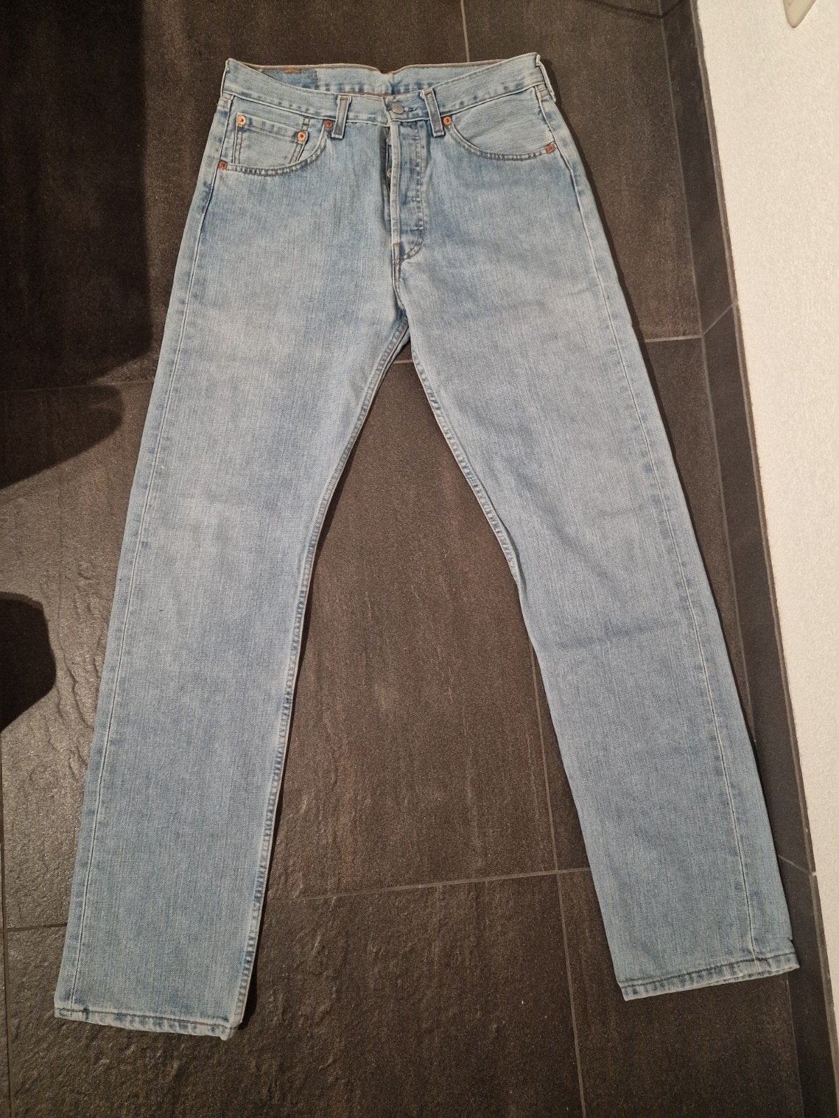 Levi's 501 vintage jeans w31 l34 nieuwstaat, Ophalen of Verzenden, Zo goed als nieuw, Blauw, W32 (confectie 46) of kleiner