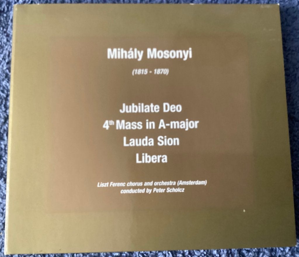 Milhály Mosony Liszt Ferenc Chorus and Orchestra CD, Cd's en Dvd's, Gebruikt, Overige typen, Ophalen of Verzenden, Romantiek