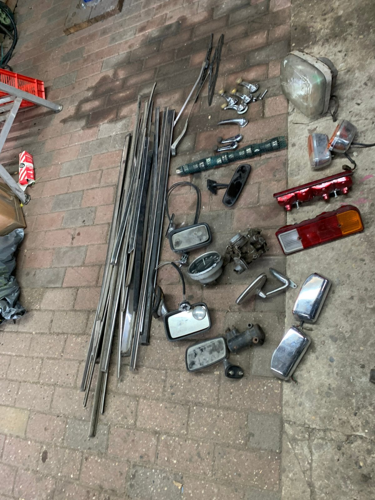 Te koop auto oldtimer spullen, Ophalen of Verzenden