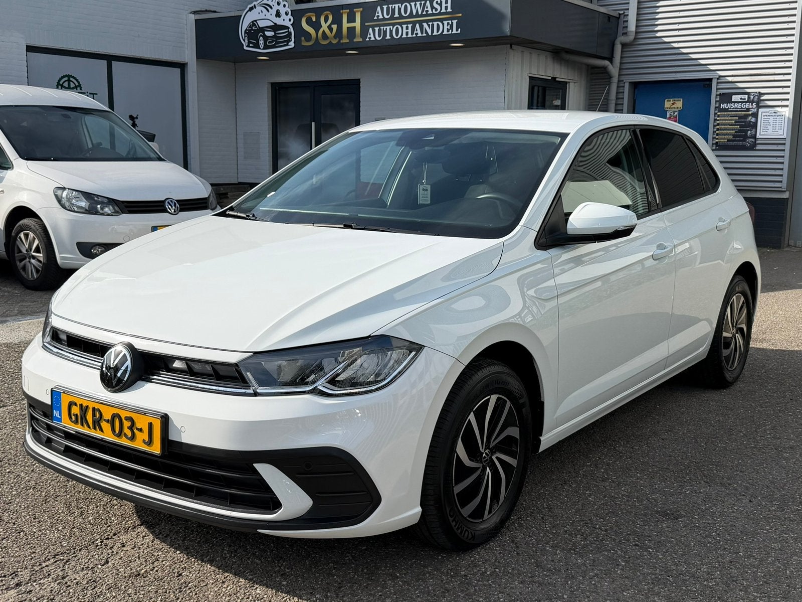 Volkswagen Polo 1.0 TSI 95pk 2024 Wit (BTW AUTO), Auto's, Voorwielaandrijving, Stof, 1069 kg, Wit
