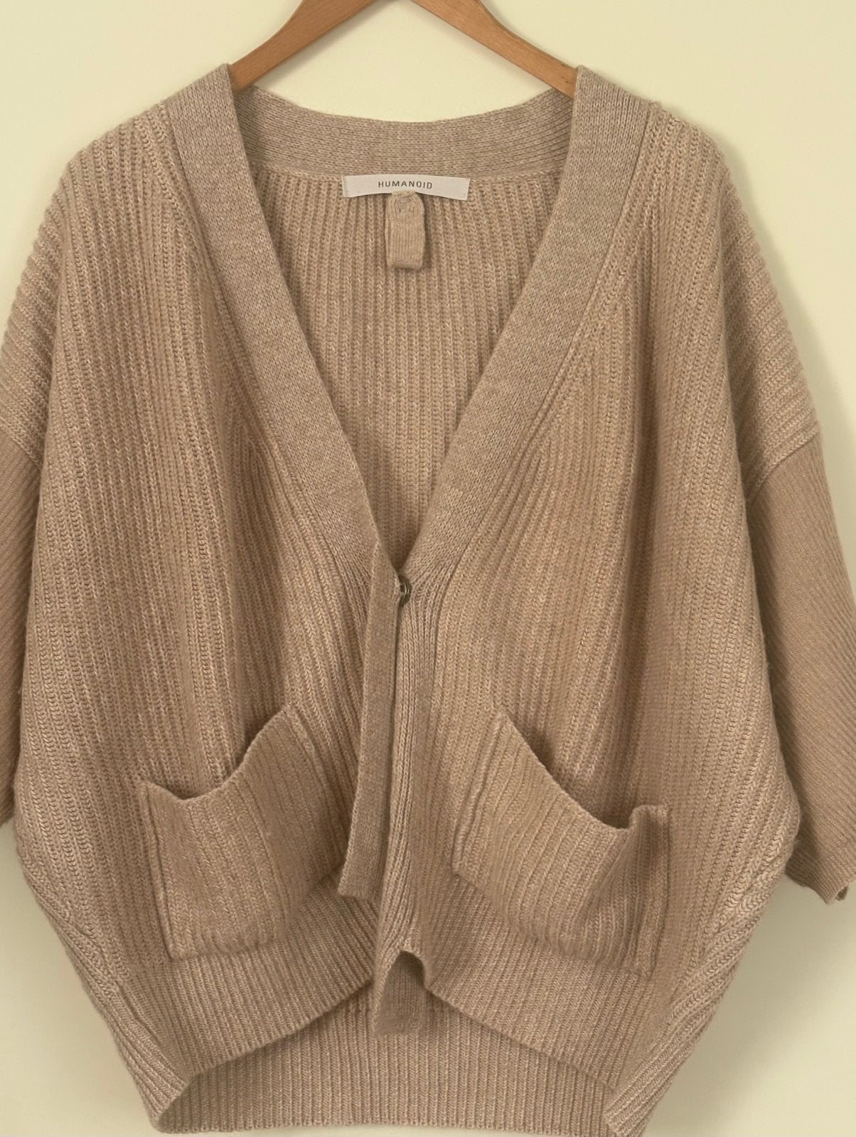 Z.g.a.n. vest van Humanoid, Kleding | Dames, Ophalen of Verzenden, Zo goed als nieuw, Maat 38/40 (M), Beige