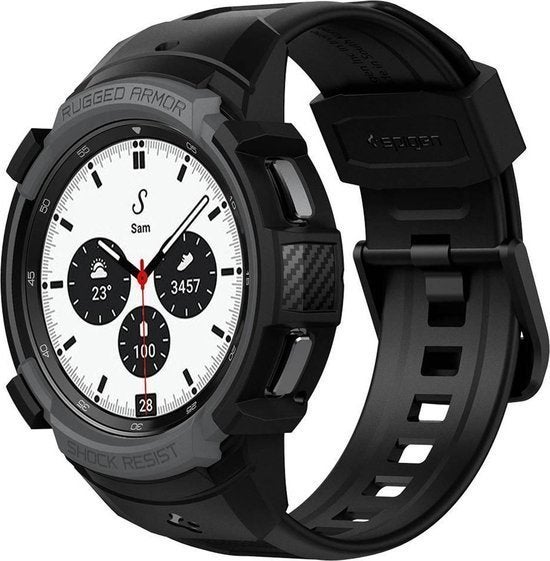Spigen Galaxy Watch 4 Classic 42mm Rugged (Hoesje)*nieuw*, Nieuw, Spigen 1, Ophalen of Verzenden, Spigen