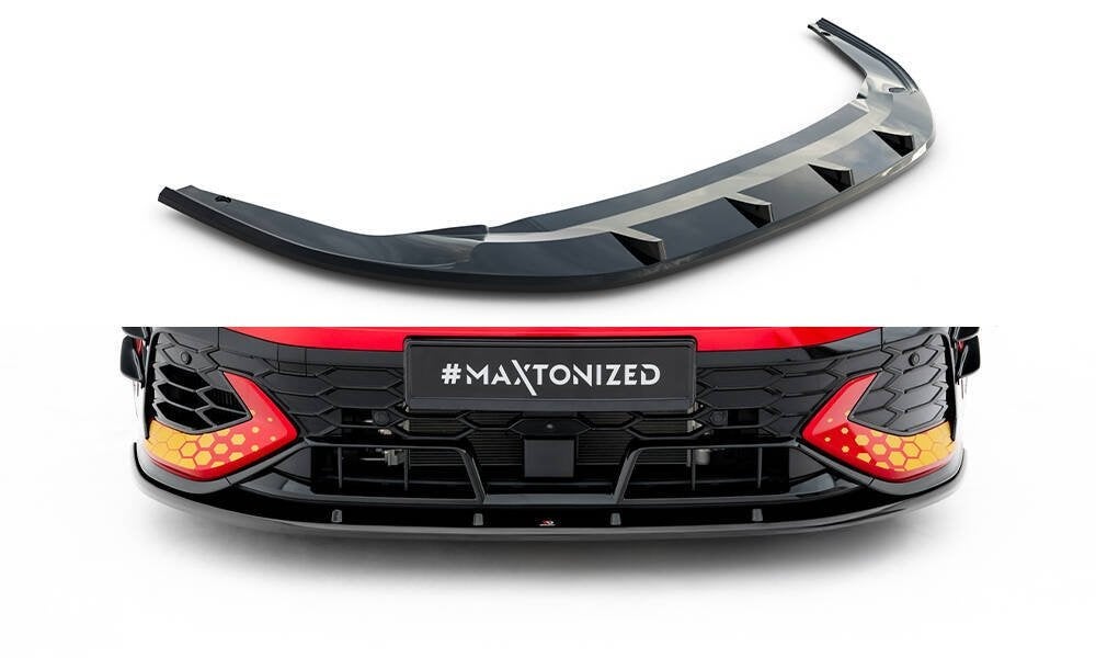 Voorlip sideskirt diffuser spoiler Golf 8 GTI Clubsport 24+, Ophalen of Verzenden