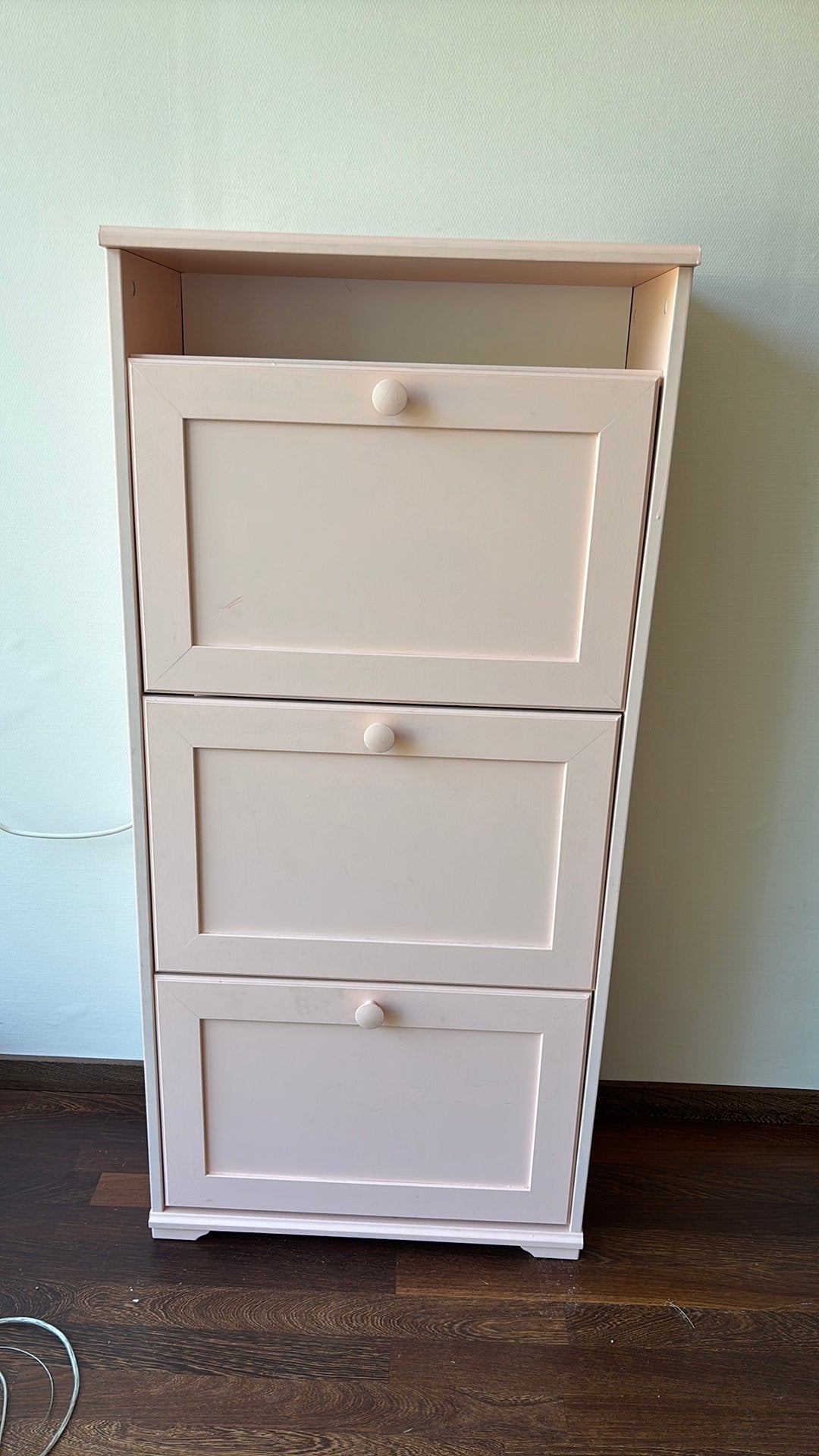 Schoenenkast IKEA roze, Huis en Inrichting, Kasten | Schoenenkasten, Ophalen, Gebruikt