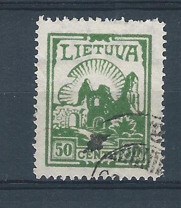 7719 - Baltische staten – Litouwen – Mi Nr 383 (gestempeld), Ophalen of Verzenden, Overige landen, Gestempeld