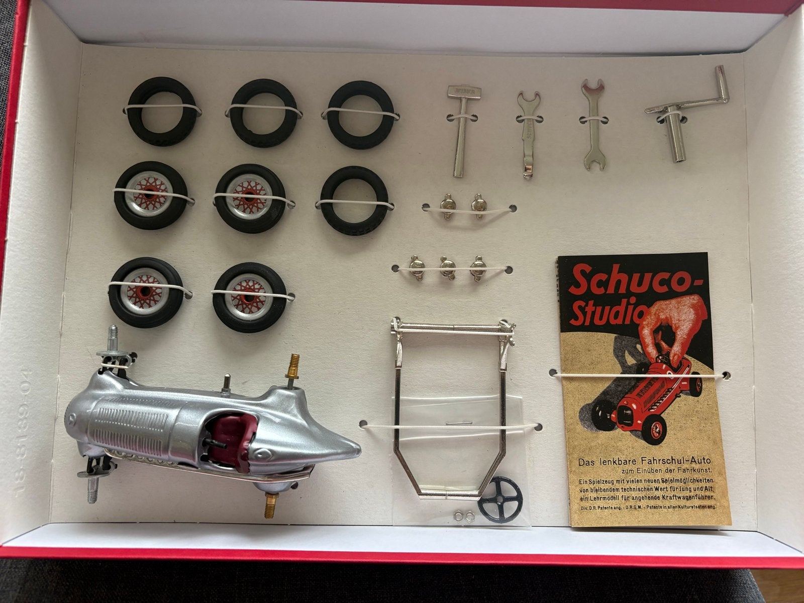 Schuco Rennwagen-Jubileumeditie Modelbouwset, Ophalen of Verzenden, Zo goed als nieuw, Overige typen