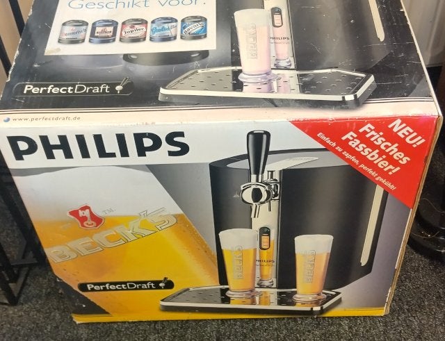 Philips HD3600 Perfectdraft thuistap, Witgoed en Apparatuur, Thuistaps, Ophalen of Verzenden, Zo goed als nieuw, Philips