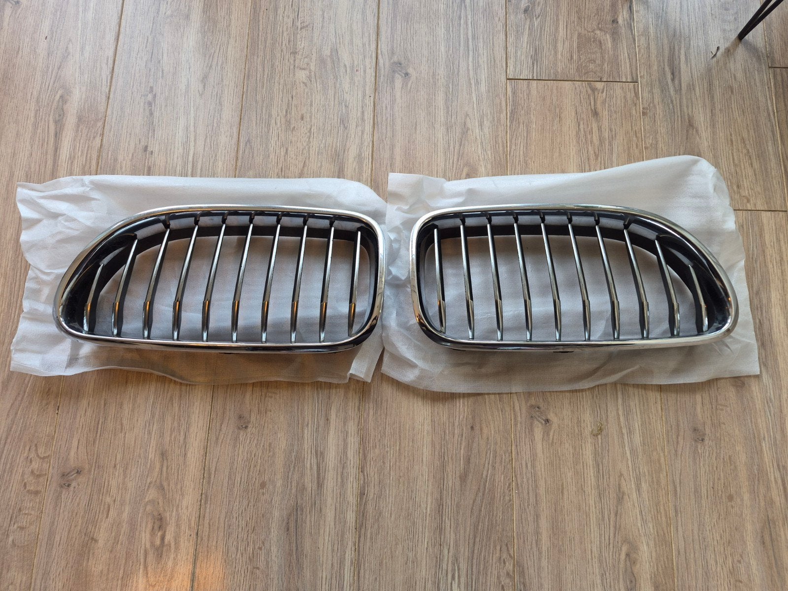 Originele Chroom Grille BMW 6-Serie (F06/F12/F13/M6), Gebruikt, Voor, Ophalen of Verzenden, Bumper