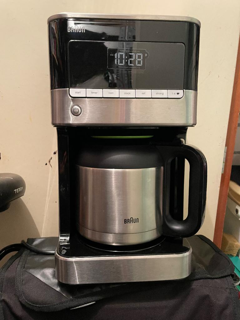 Braun Coffie maker, Ophalen, 10 kopjes of meer, Koffiemachine, Gemalen koffie