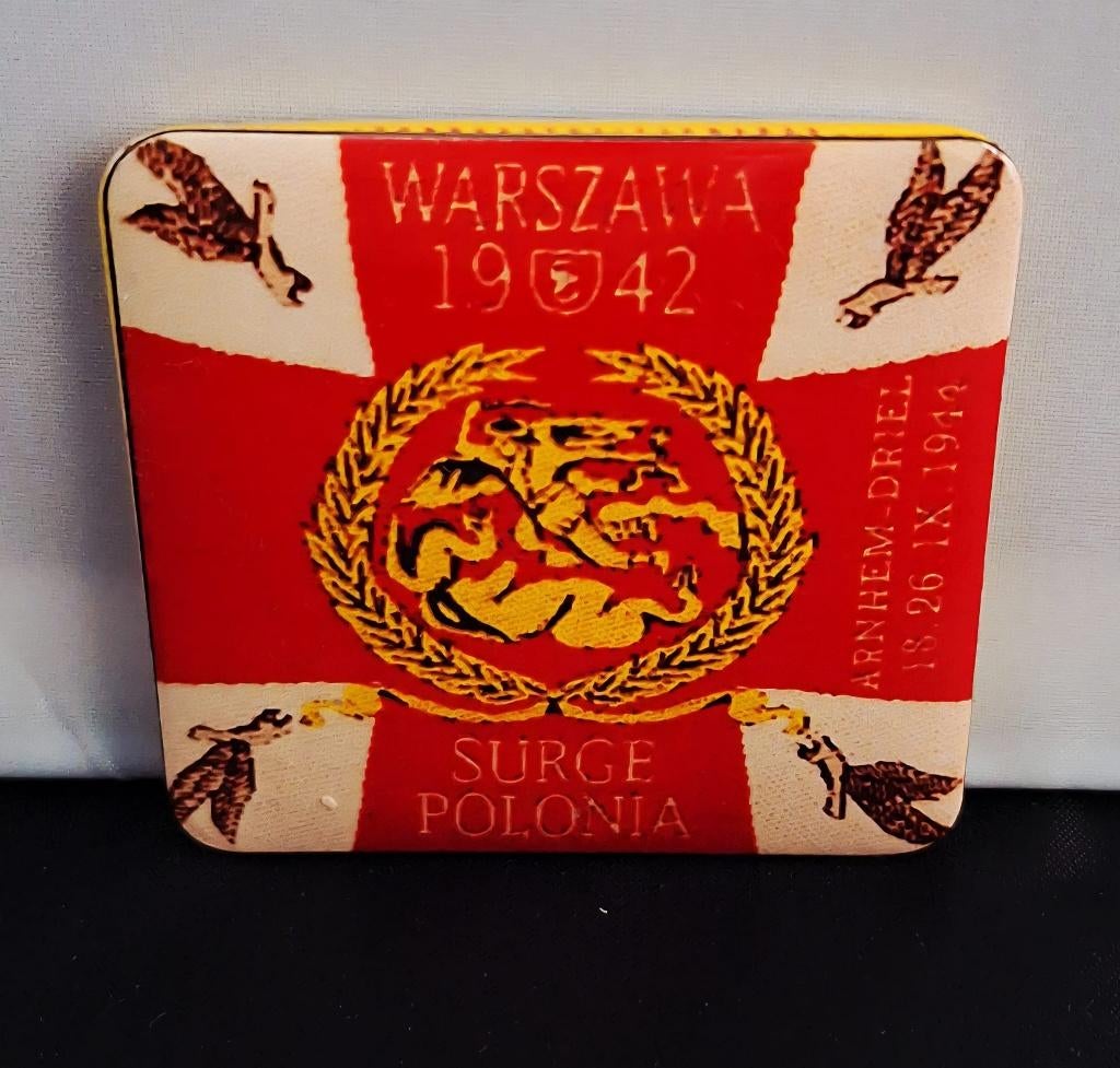 ww2 1st Independent Parachute Brigade (Poland) magneet, Ophalen of Verzenden, Luchtmacht, Overige gebieden, Embleem of Badge